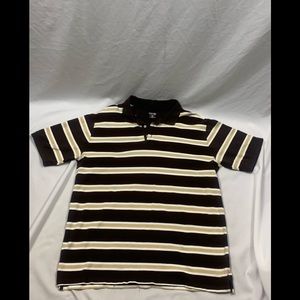 St John Bay Strip Polo XL
